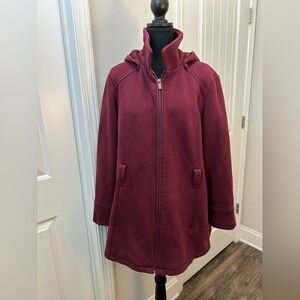 Jones New York Maroon Jacket
